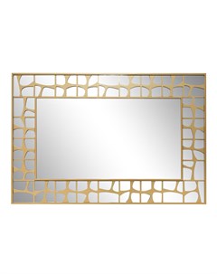 Зеркало прямоугольное золотой 110 0x74 0x2 0 см Garda decor