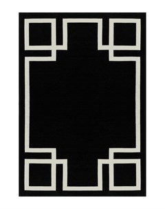 Ковер hampton черный 300x200 см Carpet decor