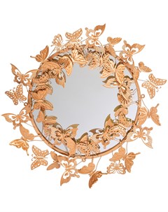 Настенное зеркало гвендолин роуз золотой 68x70x4 см Object desire