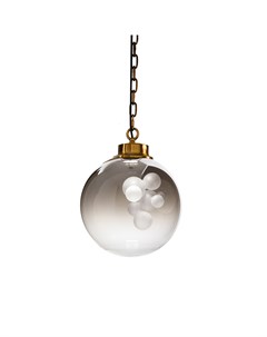 Подвесной светильник brass серый 35 см Delight collection
