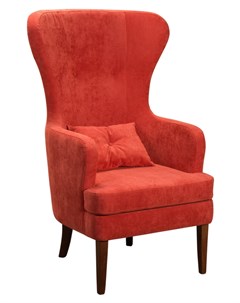 Кресло хилтон брик красный 78x118x77 см R-home