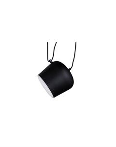Светильник подвесной tambour черный 20 см Desondo