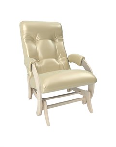 Кресло качалка глайдер montana золотой 60x96x89 см Комфорт