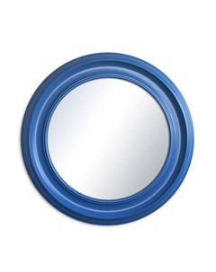 Круглое зеркало в раме katalina синий 4 см Miljö