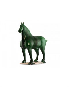 Статуэтка конь gezellig зеленый 71x70x29 см Desondo