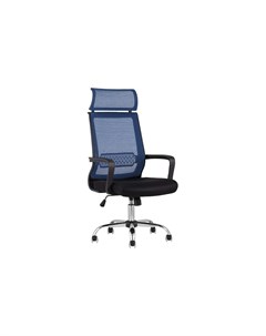 Кресло офисное topchairs style голубой 60x117x70 см Stool group