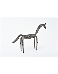 Статуэтка лошадь черный 26x20x5 см Abby décor