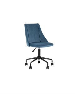 Кресло компьютерное сиана синий 50x95x53 см Stool group