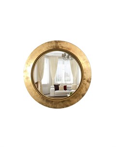 Зеркало круглое настенное fashion elegant 90 золотой 3 см Inshape