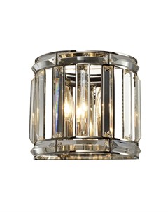 Настенный светильник лациале серебристый 22 см Lumien hall