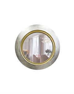 Круглое зеркало настенное fashion elegant 90 серебристый 3 см Inshape