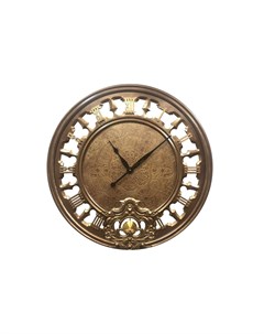 Часы настенные круглые fago 75 золотой 3 см Inshape