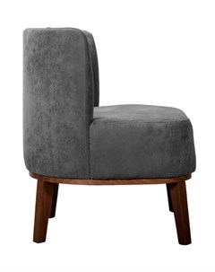 Кресло шафран карбон серый 66x75x62 см R-home