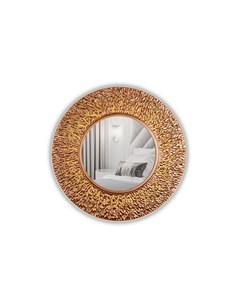 Зеркало круглое настенное coral бронзовый 3 см Inshape