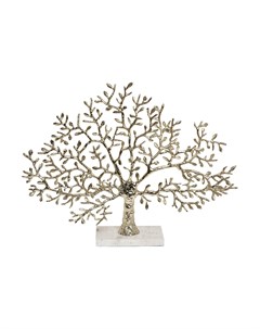 Статуэтка дерево золотой 13x46x60 см Garda decor
