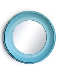 Зеркало в раме minerva голубой 6 см Miljö