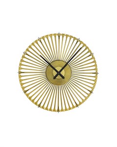 Настенные часы paz gold 75 золотой 4 см Inshape
