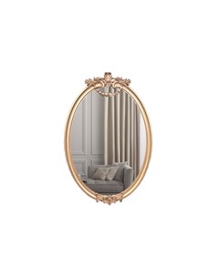 Зеркало настенное овальное gracia золотой 68x97x3 см Inshape