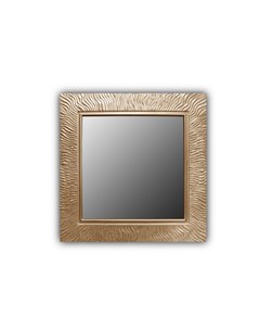 Зеркало квадратное настенное wave qu 90 золотой 90x3x90 см Inshape