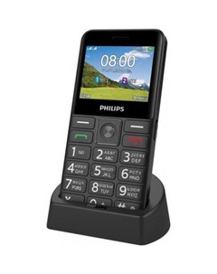 Мобильный телефон xenium e207 черный Philips