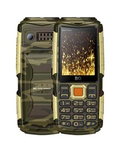 Мобильный телефон bq 2430 tank power камуфляж золото Bq-mobile