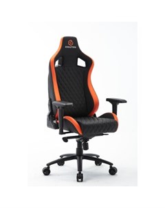 Кресло компьютерное omega черный оранжевый Evolution