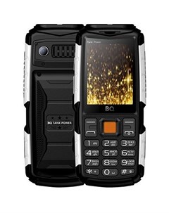 Мобильный телефон bq 2430 tank power черный серебро Bq-mobile