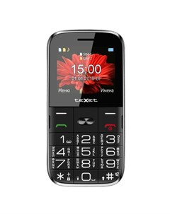 Мобильный телефон tm b227 черный Texet