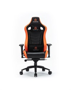 Компьютерное кресло avatar m черный оранжевый Evolution