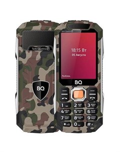 Мобильный телефон bq 2817 tank quattro power камуфляж Bq-mobile