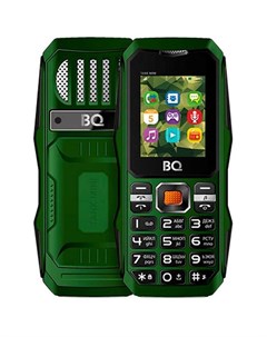 Мобильный телефон bq 1842 tank mini зеленый Bq-mobile