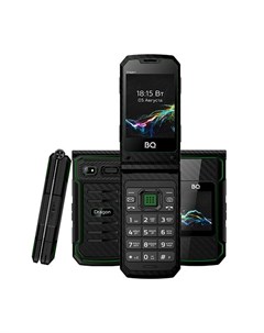 Мобильный телефон bq 2822 dragon черный зеленый Bq-mobile