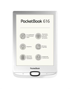 Электронная книга 616 серебристый Pocketbook