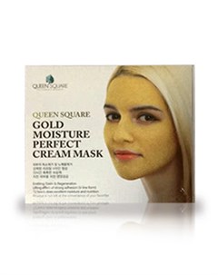 Маска для лица антивозрастная с золотом набор gold moisture perfect cream mask Anskin