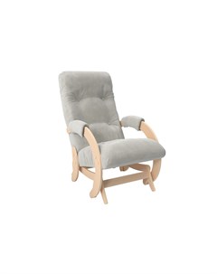 Кресло глайдер модель 68 серый 55x100x88 см Импэкс