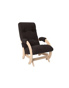 Кресло глайдер модель 68 коричневый 55x100x88 см Импэкс