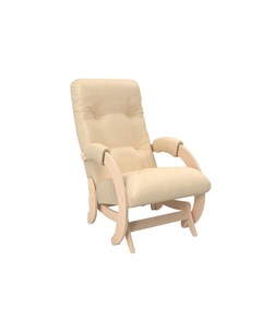 Кресло глайдер модель 68 бежевый 55x100x88 см Импэкс