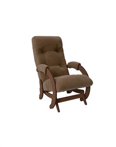 Кресло глайдер модель 68 коричневый 55x100x88 см Комфорт