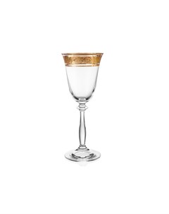 Набор фужеров для шампанского анжела золото v d прозрачный Crystalex bohemia