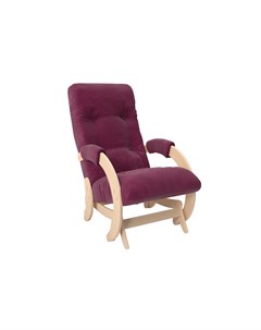 Кресло глайдер модель 68 красный 55x100x88 см Импэкс