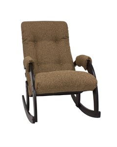 Кресло качалка california 2 коричневый 54x100x95 см Milli