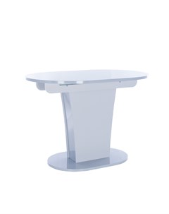 Стол раздвижной флер серый 110x75x80 см Leset