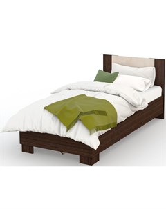 Кровать аврора 90 200 коричневый 96x85x206 см Imperial