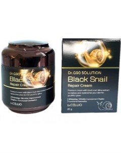Крем для лица с муцином улитки g90 solution black snail repair cream Dr.cellio