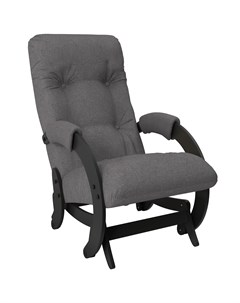 Кресло глайдер oxford 68 серый 55x100x88 см Milli