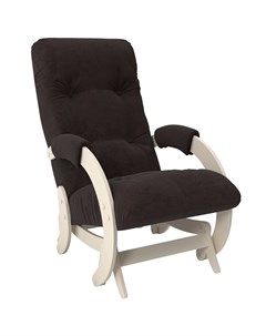 Кресло глайдер oxford 68 коричневый 55x100x88 см Комфорт