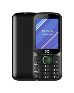 Мобильный телефон bq 2820 step xl черный зеленый Bq-mobile