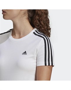 Футболка Essentials Slim 3 Stripes Sport Inspired Adidas
