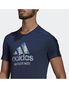 Футболка для бега Run for the Oceans Graphic Performance Adidas