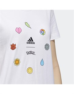 Футболка Pokemon Kanto Badges Performance Adidas